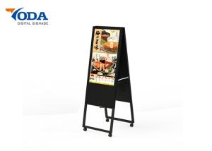 China Indoor 32 Inch Floor Stand Digital Signage Double Sided Display Screens Android 6.0.1 wholesale