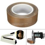 0.13mm High temperature PTFE Film Tape , Self Adhesive Silicone Tape