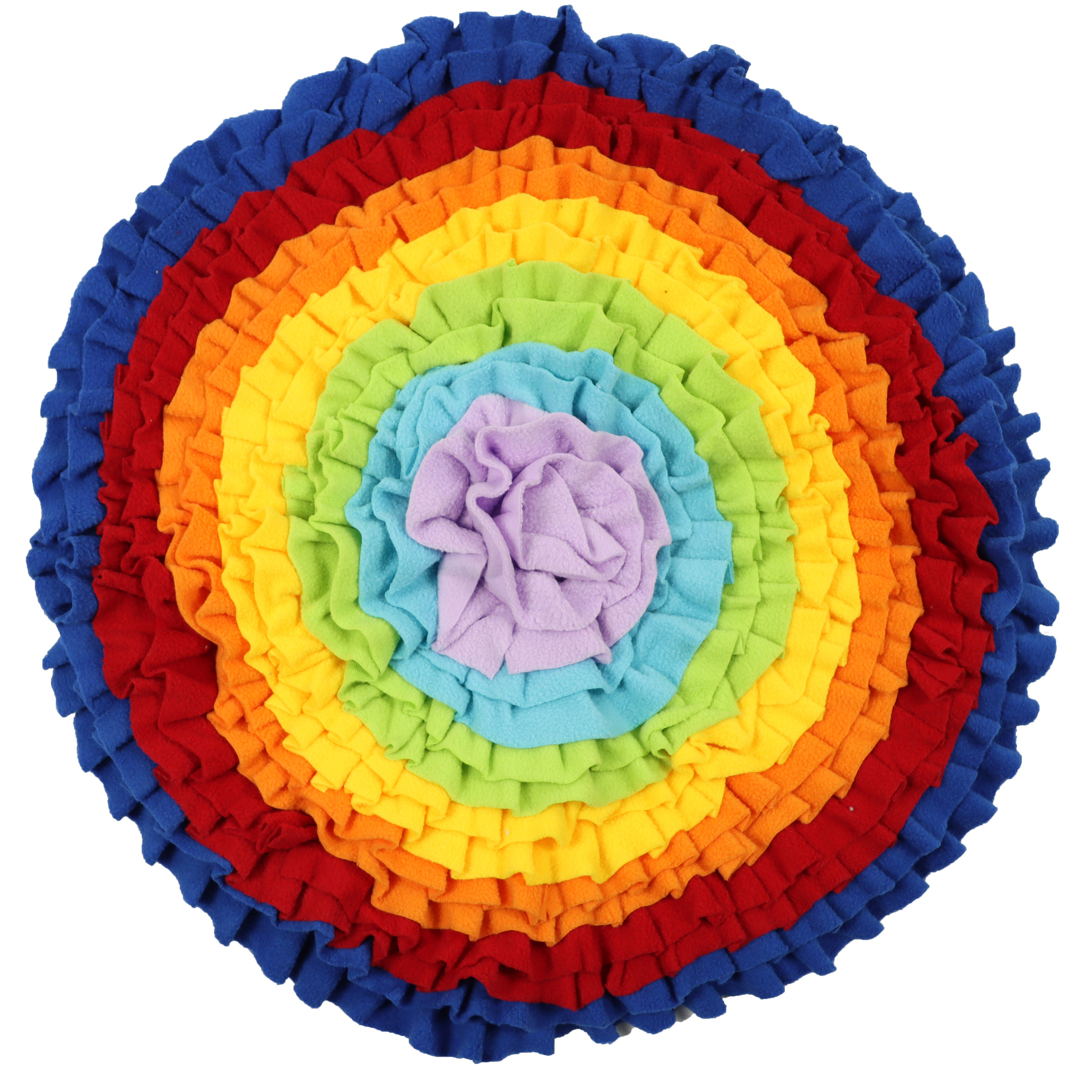 Dog Sniffing Mat Diy Interactive Slow Feeding Pet Dog Snuffle Blanket Carpet 53in