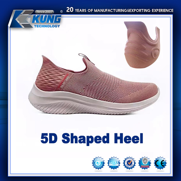 5D Shaped Running Shoe Heel , Multipurpose Plastic Shoe Decorations