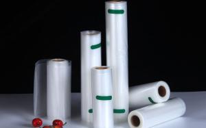China Customized Size QS Embossed Vacuum Sealer Rolls BPA Free Food Vacuum Storage Bags wholesale