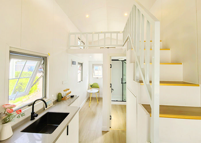 Premade Tiny House On Wheels Mobile Trailer House For Travel