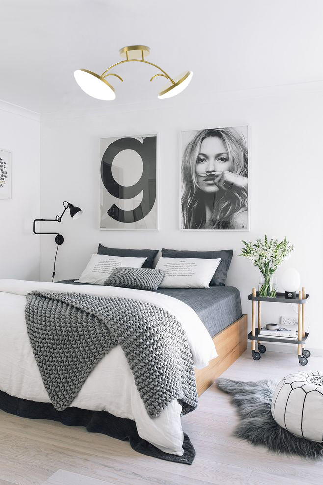 2018 led lighting 2 lights led pendant lamp for bedroom