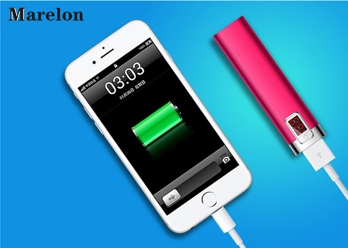 1 USB Port Mobile Power Supply / Portable USB Battery Aluminium Alloy Material
