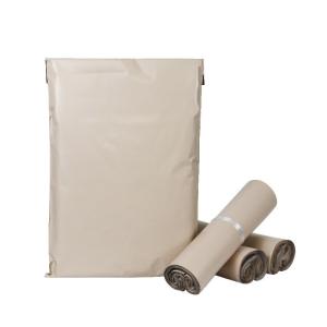 China Durable Apricot Courier Parcel Bag Personalized Shipping Bags For E Commerce wholesale