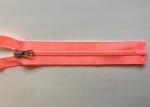 Personality Teeth Replacement Coat Zippers , Open End Invisible Zipper With