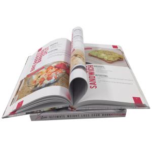 China Professional Four Color Cooking Hardcover Cookbook Offset Printing wholesale