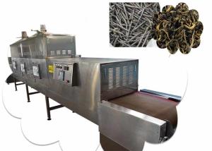 China Black Tea Drying Continuous Tunnel Dryer , Microwave Food Dehydration Machine wholesale