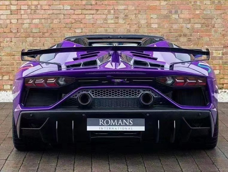 For Lamborghini Aventador LP700 LP720 Carbon Fiber Body Kit Aventador Upgraded SVJ Style Front and Rear Bumper Spoiler Body Kit