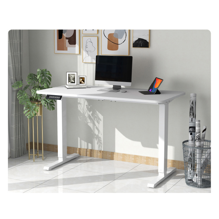 Commercial Furniture Wooden Electric Extendable Coffee Standing Table for Home Office