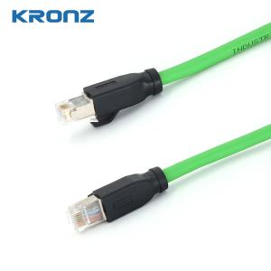 China RJ45 Connector 4 Pins 24AWG Contact Resistance 48V Customized Cable Length wholesale