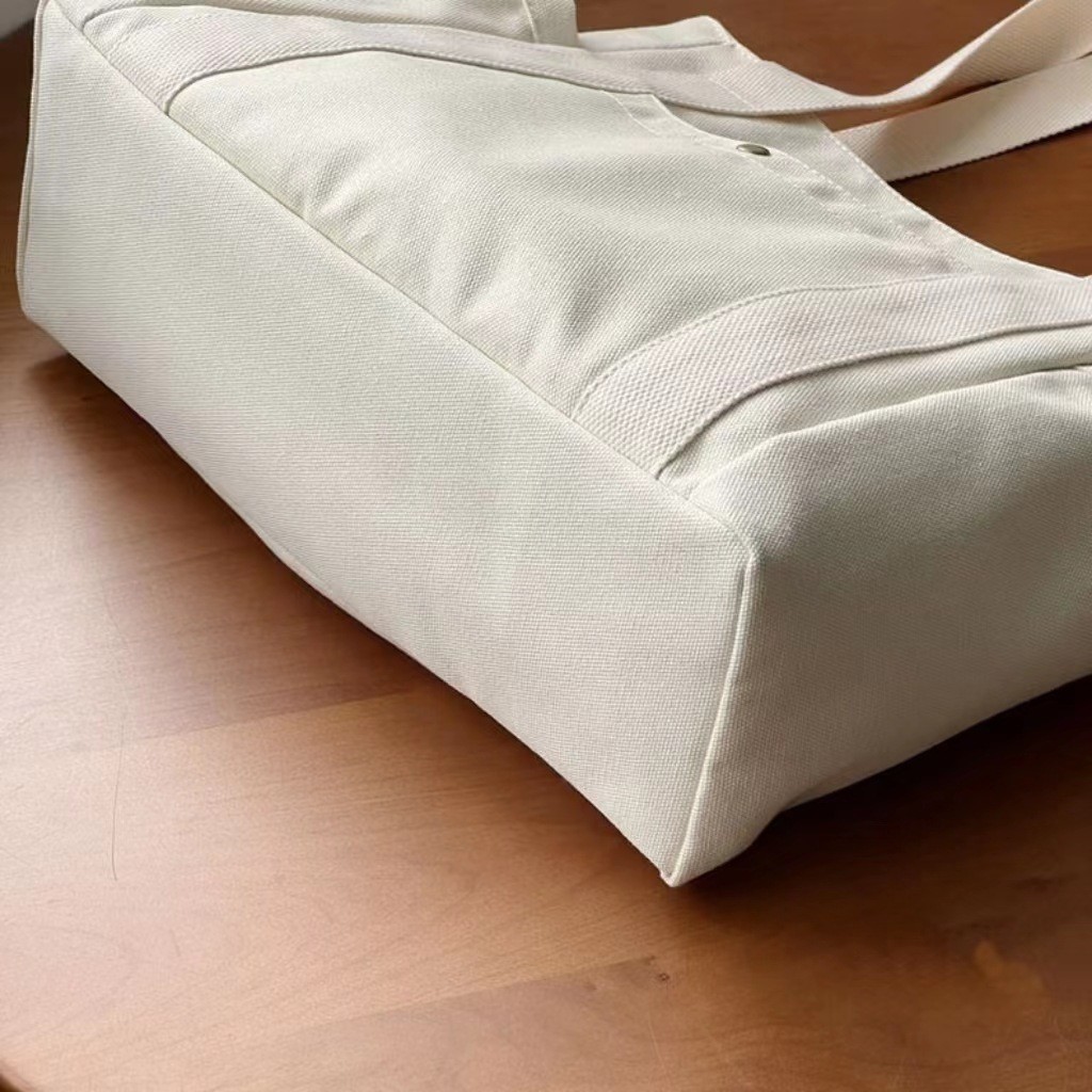 Canvas bag Tote going out canvas all-in-one work high appearance level commute large capacity art student single shoulde