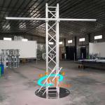 Spigot Aluminum Lighting Truss Safety Span 50*3mm Main Tube