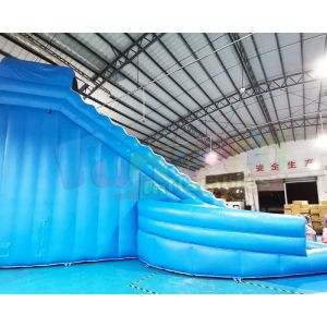 0.55mm PVC Tarpaulin Inflatable Slide Bouncer For Pool