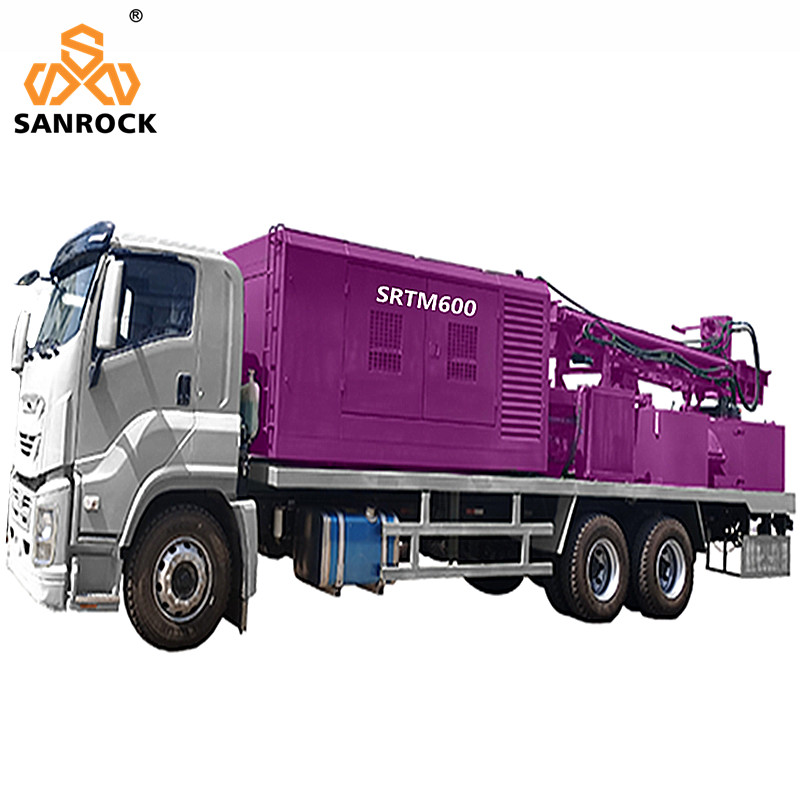 Hydraulic Truck Mounted Water Well Drilling Rig 300m Deep Water Drilling Rigs