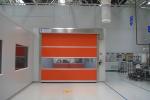 304 Stainless Steel Industrial High Speed Door For Interior Exterior Application
