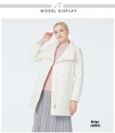 Fashionable Woman Demiseason Coat Autumn Ladies Casual Winter Coats With Pockets