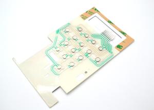 China Waterproof Metal Dome Membrane Switch With Silk Screen Printing Surface wholesale