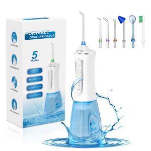China Teeth Cleaning Electric Dental Water Flosser with 30-Day Battery Life and 300ml Water Tank wholesale