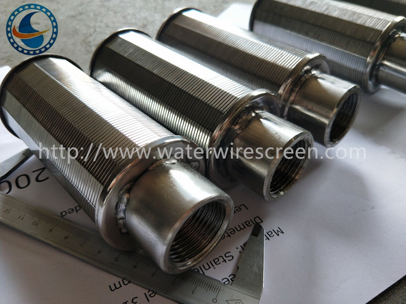 Oem Stainless Steel Filter Nozzles 304 316l For Johnson Vee Wire Screen