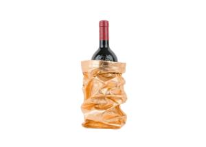 China Washable Kraft Paper Wine Bottle Bags Eco Friendly With Custom Print Logo wholesale