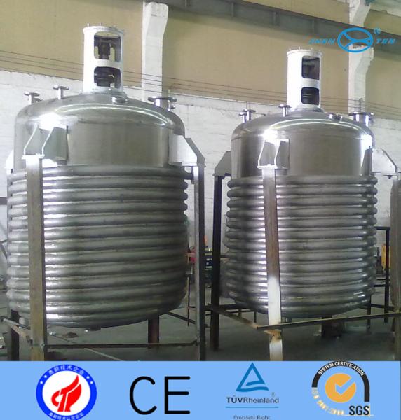 Food Grade Electrochemical Stir Tank Bioreactor / White Latex Melting Dissolving