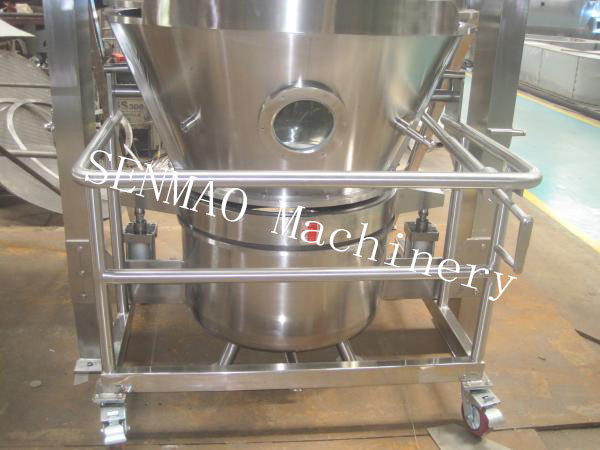 Vertical Boiling Fluid Bed Dryer Granulator Instant Granule Granulatir