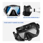 Nearsighted Single Lens Scuba Diving Mask Goggles For Glasses