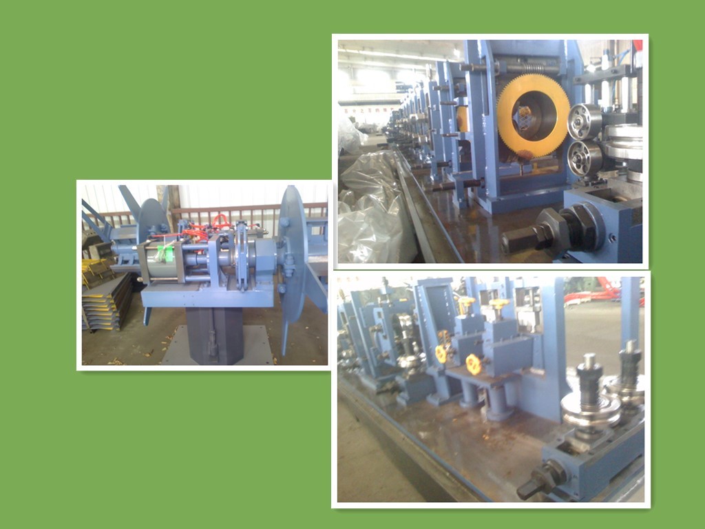 High Frequency Welding Pipe Forming Machine , Pipe Welding Equipment
