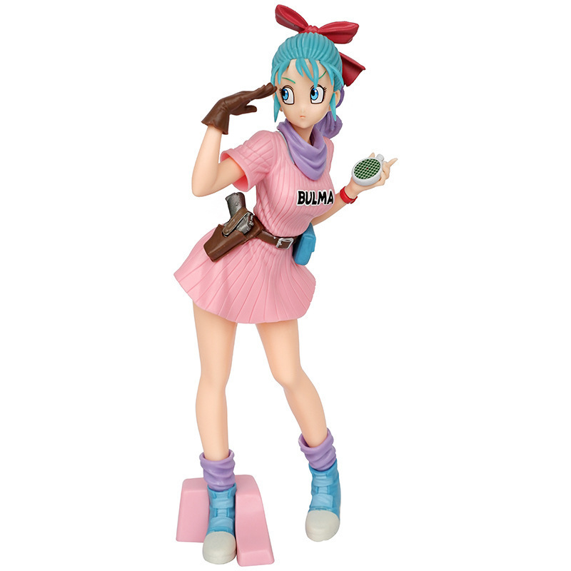 Model Decoration Bulma Heroes Game Figurines Toys for Collecting and Interactive Play
