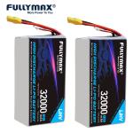 Fullymax 6s 32000mah Lipo Battery Airplane 4.45V 32000mAh 23.52V 10C XT90-s High