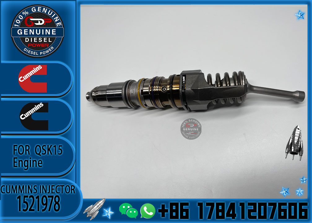 4954646 Genuine Diesel Engine Common Rail QSX15 Fuel Injector 4076963 4903028 570016 1521978