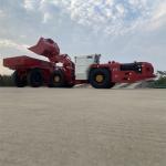Wj-7 Underground Wheel Loader Mining Bogger