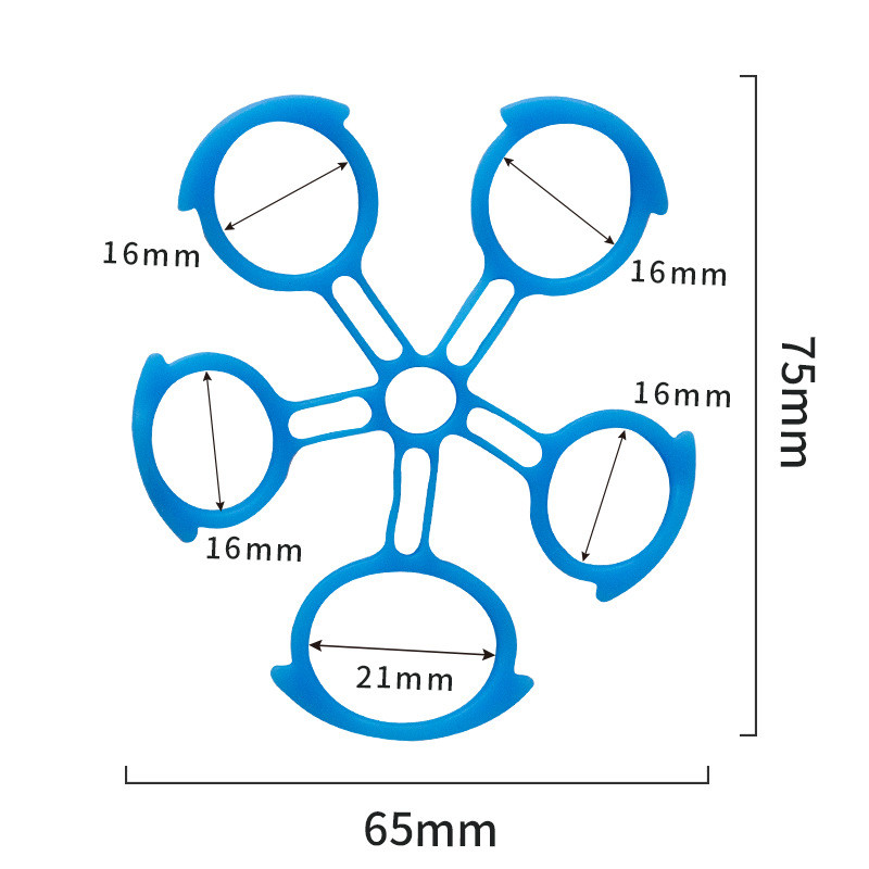 Non-Toxic Silicone Finger Stretcher Silicone Grip Device Finger Exercise Stretcher