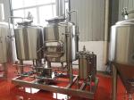 300L Small Brewery Equipment Two Vessel Brewing Semi - Automatic Control