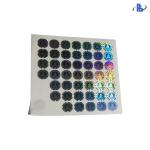 3D Anti Fake Holographic Security Labels , Custom Security Hologram Stickers