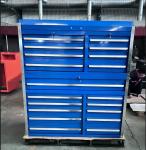 Garage Store Tools Silver 56" Heavy Duty Steel Rolling Tool Box Metal Garage