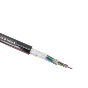 China Stranded Loose Tube Light-Armored Fiber Optic Cable GYTA 24 Core wholesale