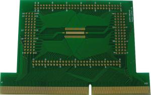 China double sided 3u'' gold finger pcb wholesale
