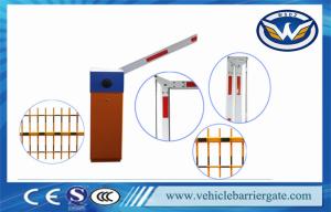 China Remote Control Traffic Barrier Gate Automatic Boom Barriers 50HZ / 60HZ wholesale