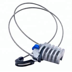 China 10KN ADSS Cable Fittings , Figure 8 Cable Tension Clamp wholesale