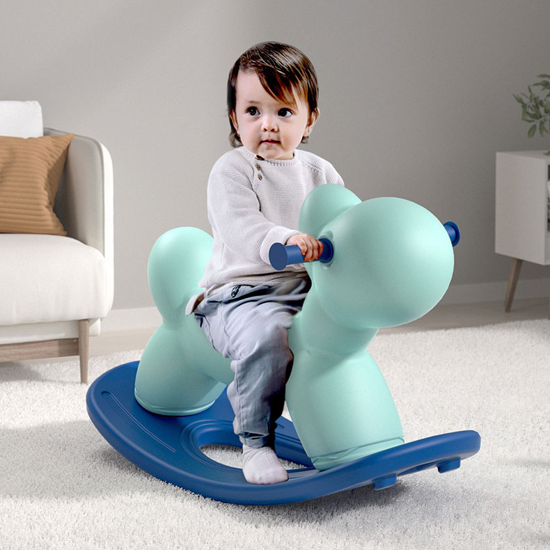 Trojan Horse Roller Coaster Rocking Chair Perfect Birthday Gift for Boys and Girls