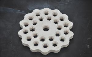 China Alumina Ceramic Disc Refractory Kiln Furniture Wear Resistant High Density wholesale
