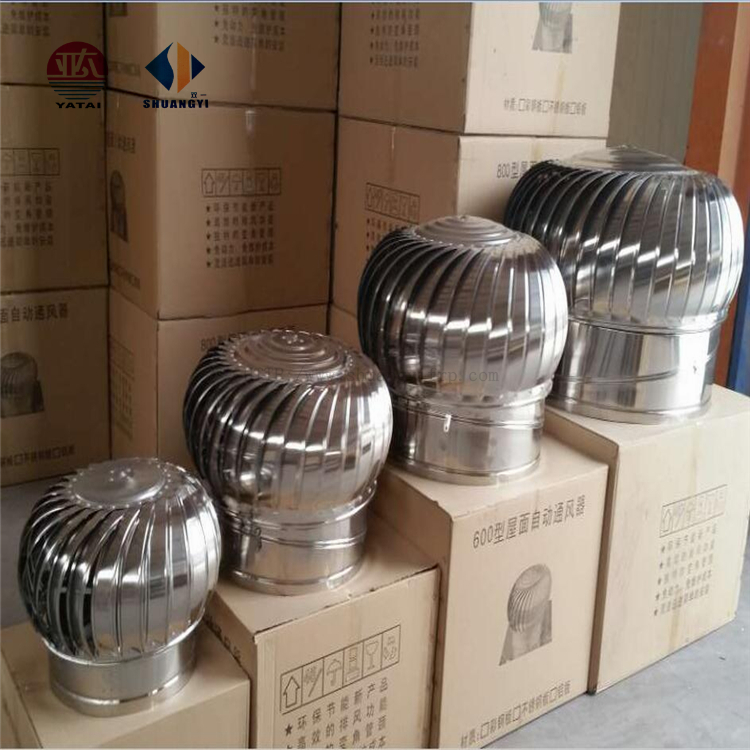 Stainless Steel Roof Chimney Hoods Non Power Fan 3" 4" 5" 6" 7" 8" 9" 10" Other Sizes