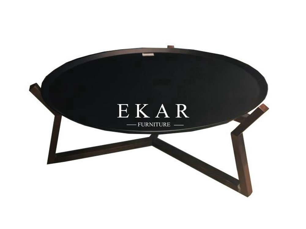 Contemporary Square Modern Marble Coffee Table