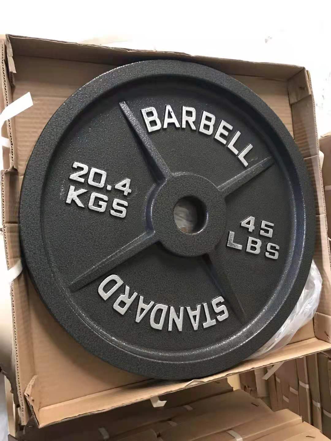 Wholesale High Quality Free Weight Training Cast Iron Standard Weight Plates