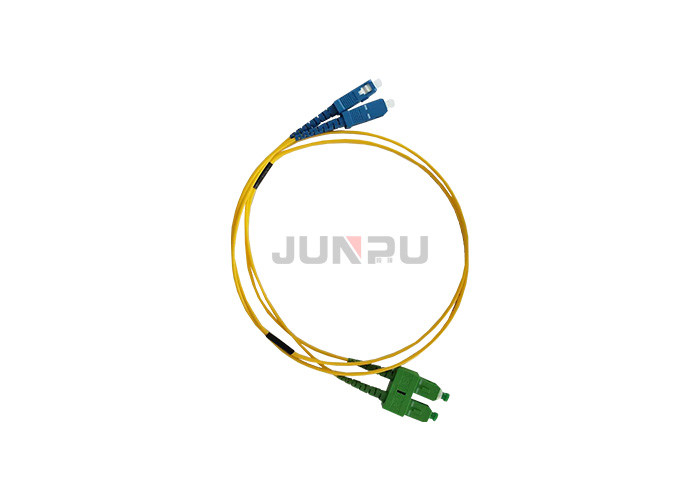 SC APC Fiber Optic Cable Patch Cord pigtail 3.0mm 1M G652D For FTTH