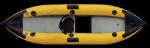 Inflatable Fishing Kayak For Single Person , Better View Transparent Canoe Kayak