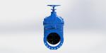 Resilient Seated Soft Sealing Gate Valve EN1074-2 Abrasion Resistance