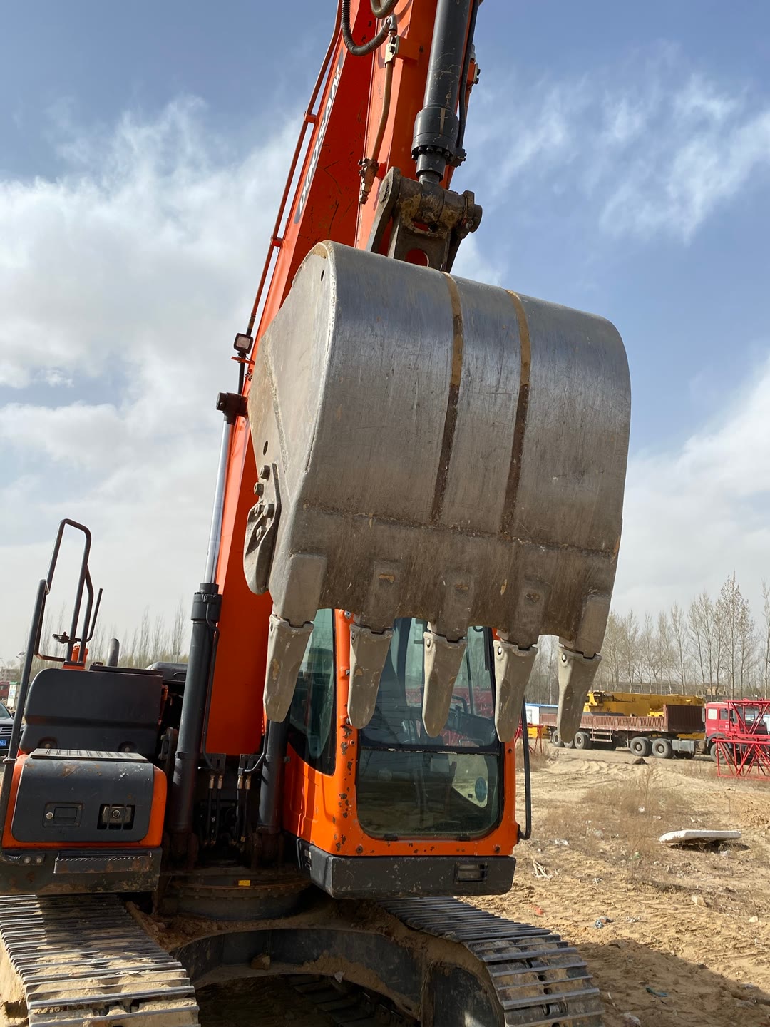 Original Doosan DX150-9C Excavator with 1500 Working Hours and 0.55 Bucket Capacity